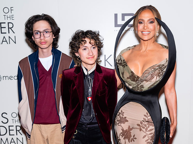 Photo of Max Muniz, Oskar Muniz, Jennifer Lopez