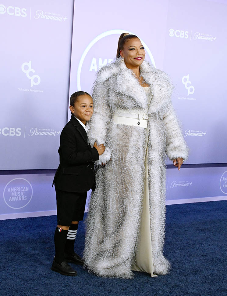 Photo of Queen Latifah and son Rebel