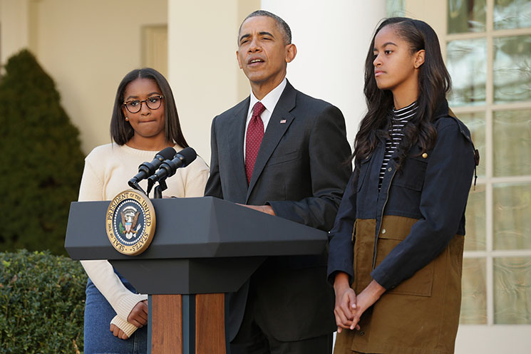 Photo of Malia Barack Sasha