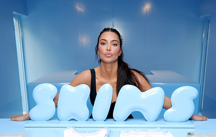 Photo of Kim Kardashian Skims promo