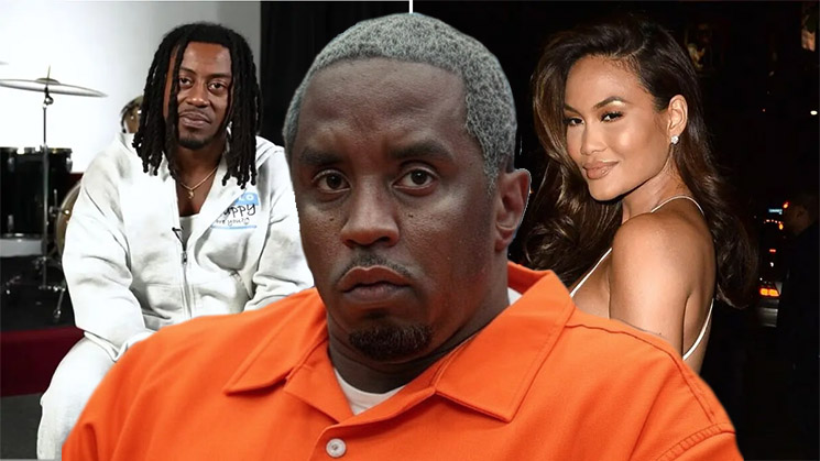 Photo of Sly Diggler, Sean Combs, Daphne Joy