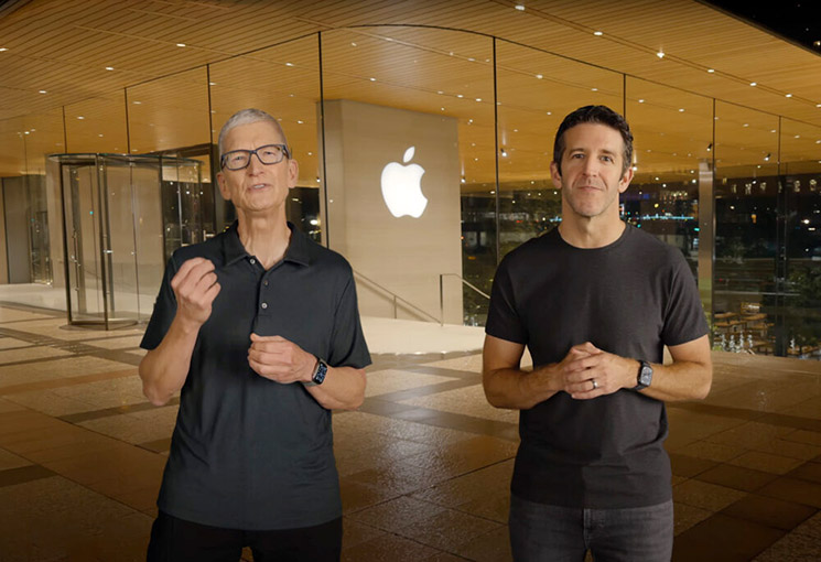 Photo of Tim Cook, John Ternus