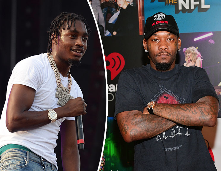 Photo of rapper Offset and Seminole Hard Rock Hotel & Casino