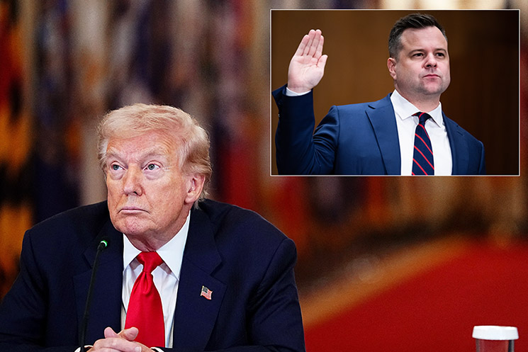 Photo of President Trump, Bill Pulte