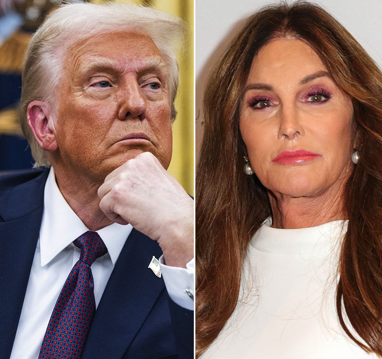 Photo President Trump, Caitlyn Jenner