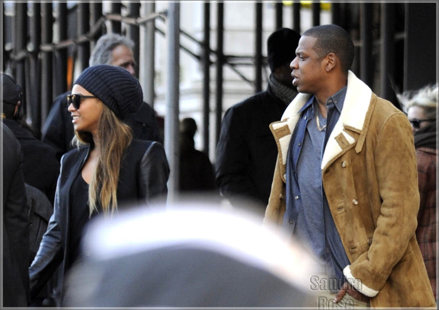 Beyonce and Jay-Z spend a day out shopping