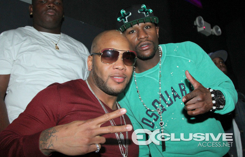 Flo Rida and Floyd Mayweather