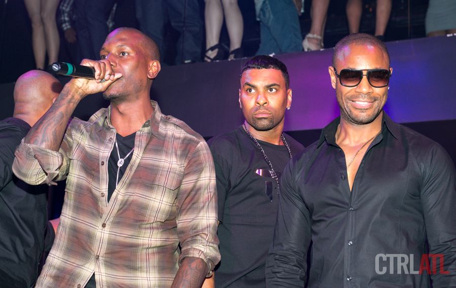 Tyrese, Ginuwine and Tank at REIGN Nightclub