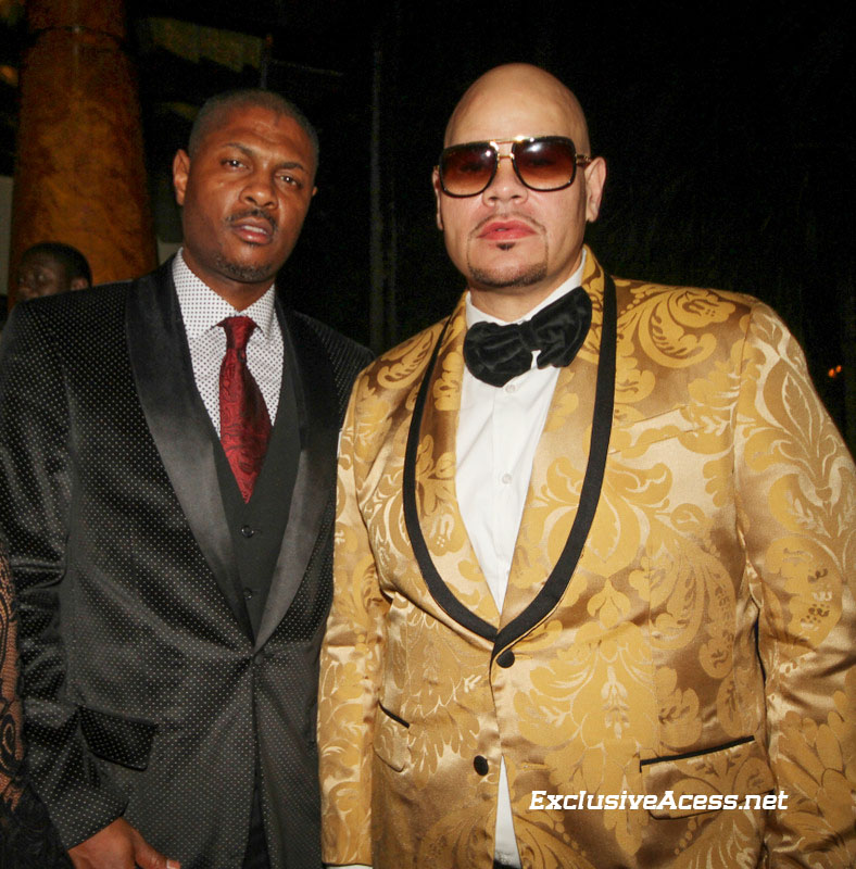 Keenan Jasper and Fat Joe ring in the year at diddys nye party