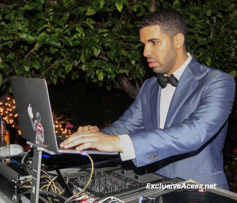 drake djs at diddys nye party