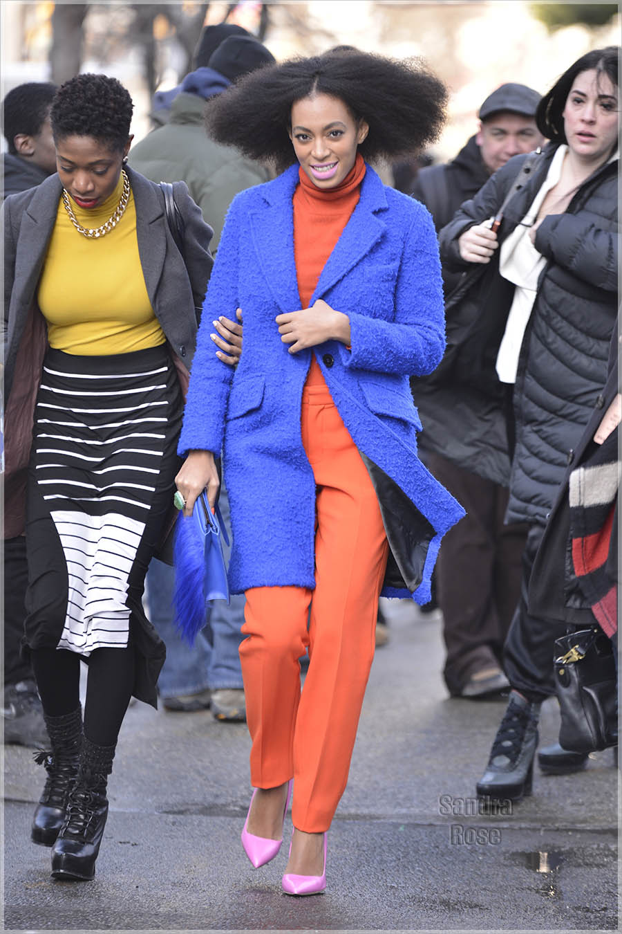Solange Knowles at Fashion Week