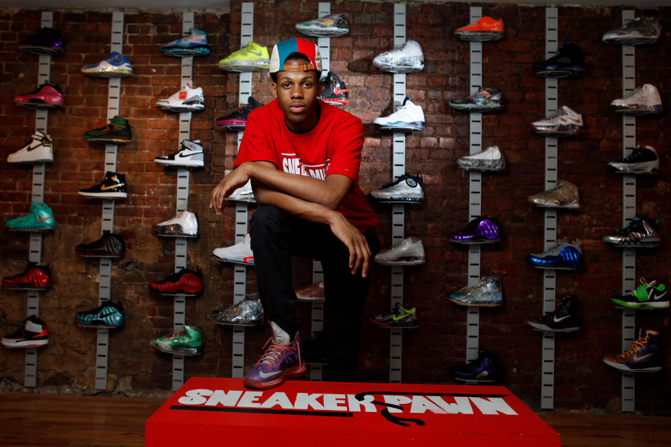 Chase Reed opens pawn shop for sneakers
