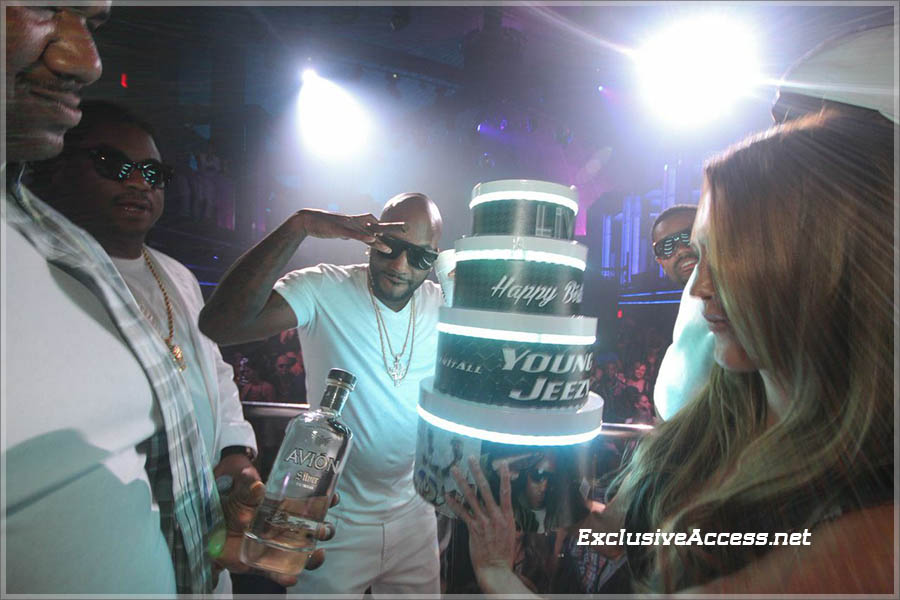 Young Jeezy celebrates birthday at LIV on Miami Beach