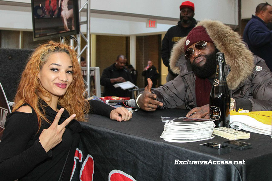 Rick Ross in-store at S Dekalb mall