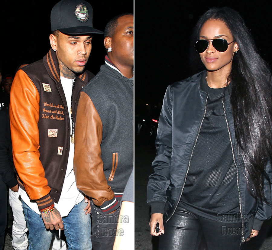 Celebs Out And About Ciara And Chris Brown Amber Rose Shamelessly Grinds On Cb Video 9477