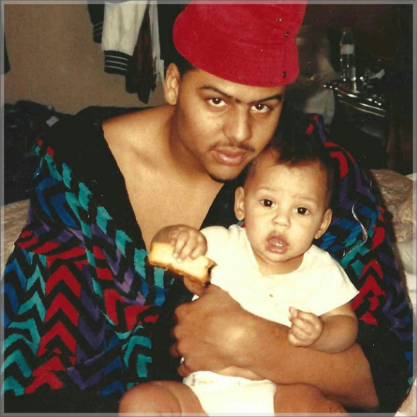 Al B Sure and son Quincy