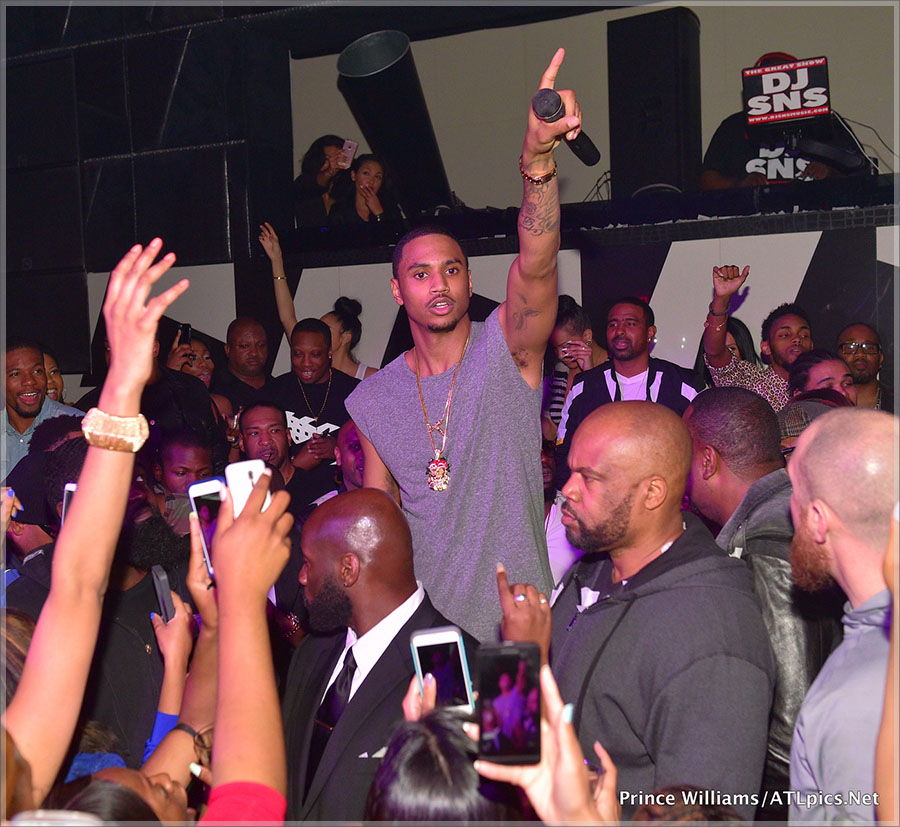 Trey Songz Keri Hilson Sevyn Streeter Host Gold Room Thursdays