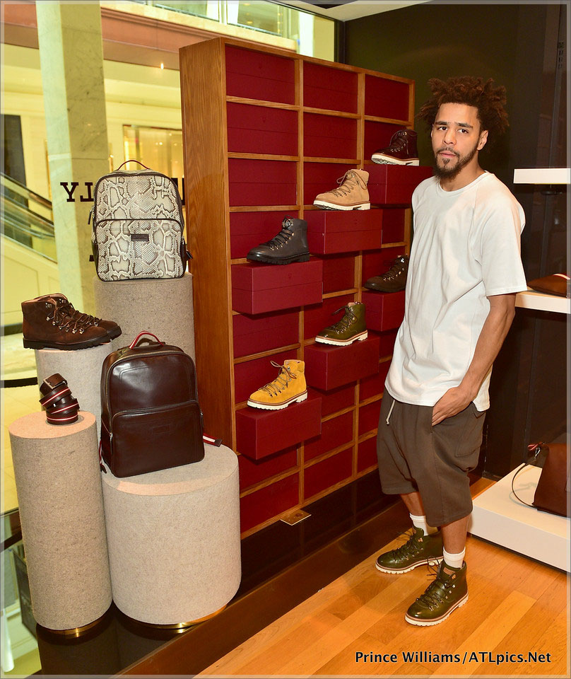 J Cole for Bally Meet and Greet in Atlanta