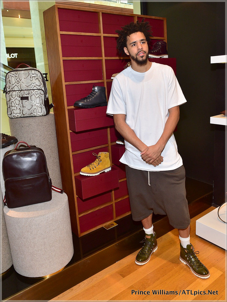 J Cole for Bally Meet and Greet in Atlanta