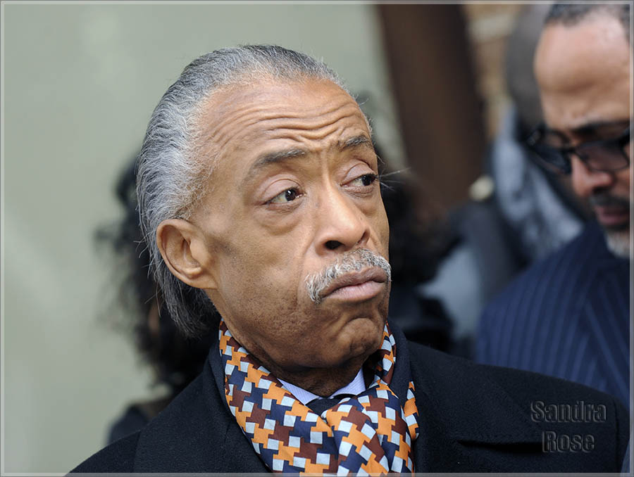 Rev Al Sharpton meets with Sony executives