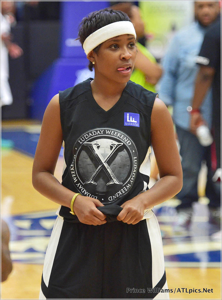 Luda Dej Loaf attends Day Weekend All Star Game