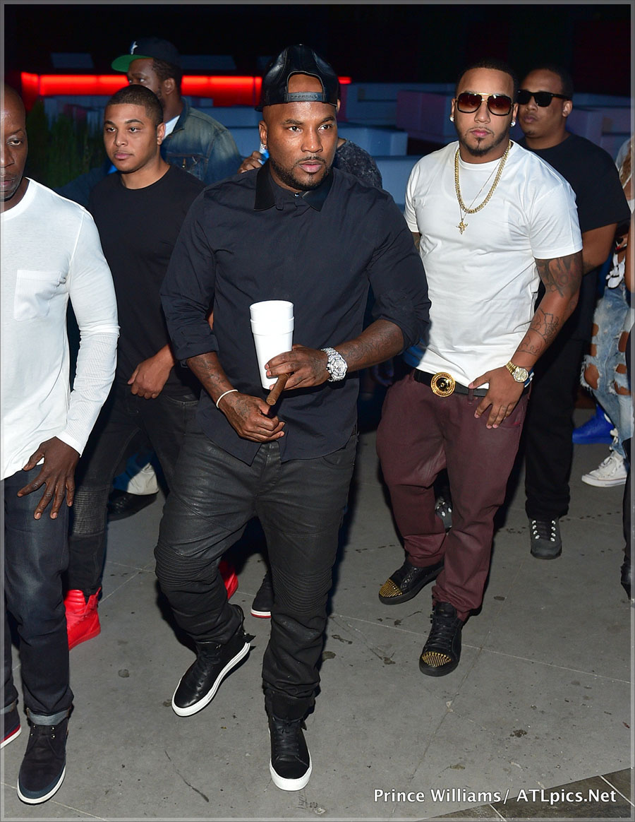 PICS: Jeezy, Bambi, Andre Berto Party Together at SoHo Lounge