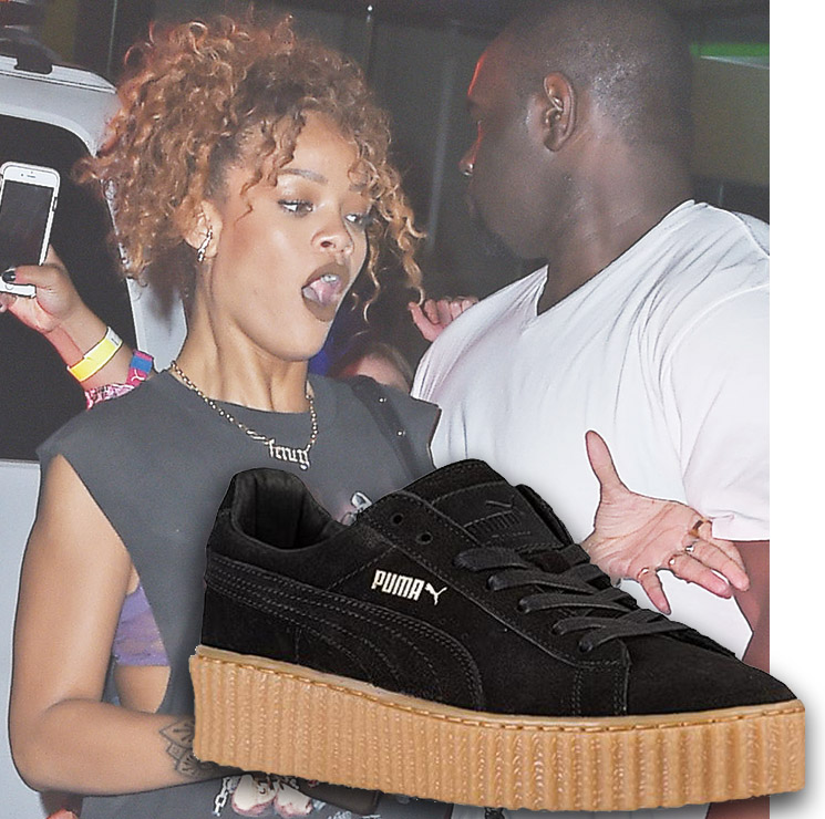 Rihanna x Puma sued Creeper sneaker