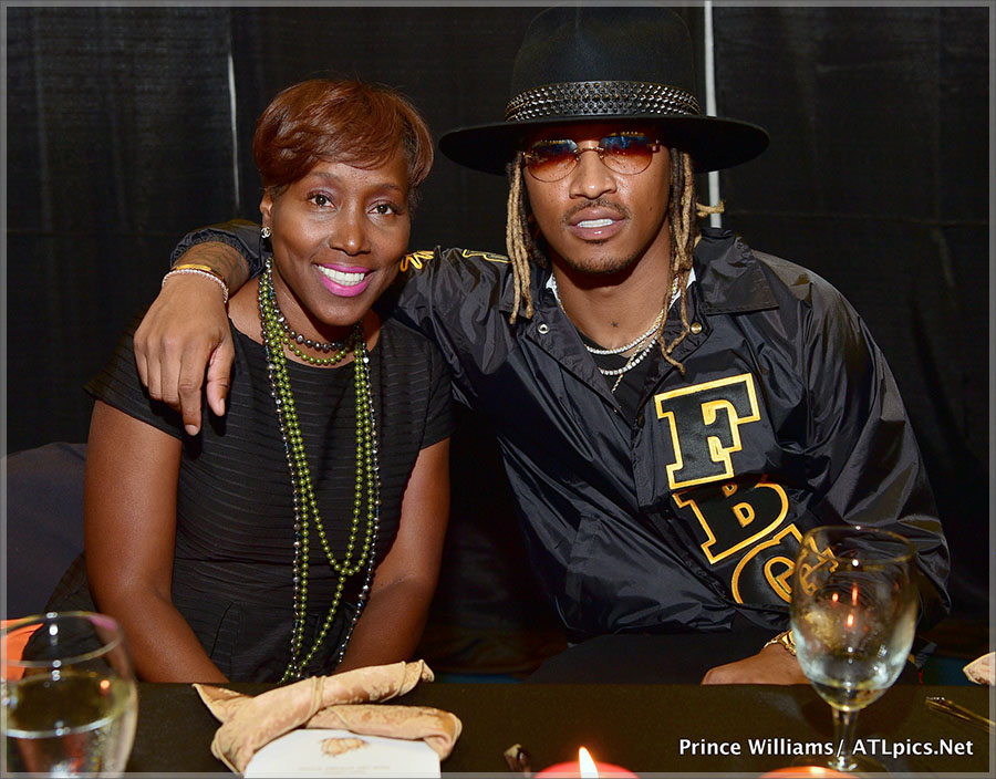 Future and his mom Stephanie Jester