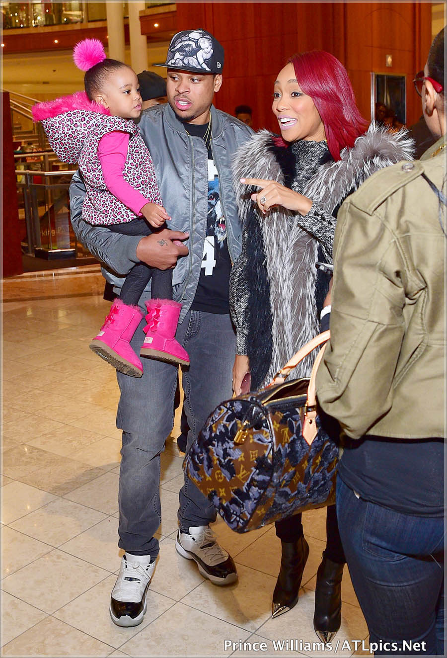 Monica Brown and family