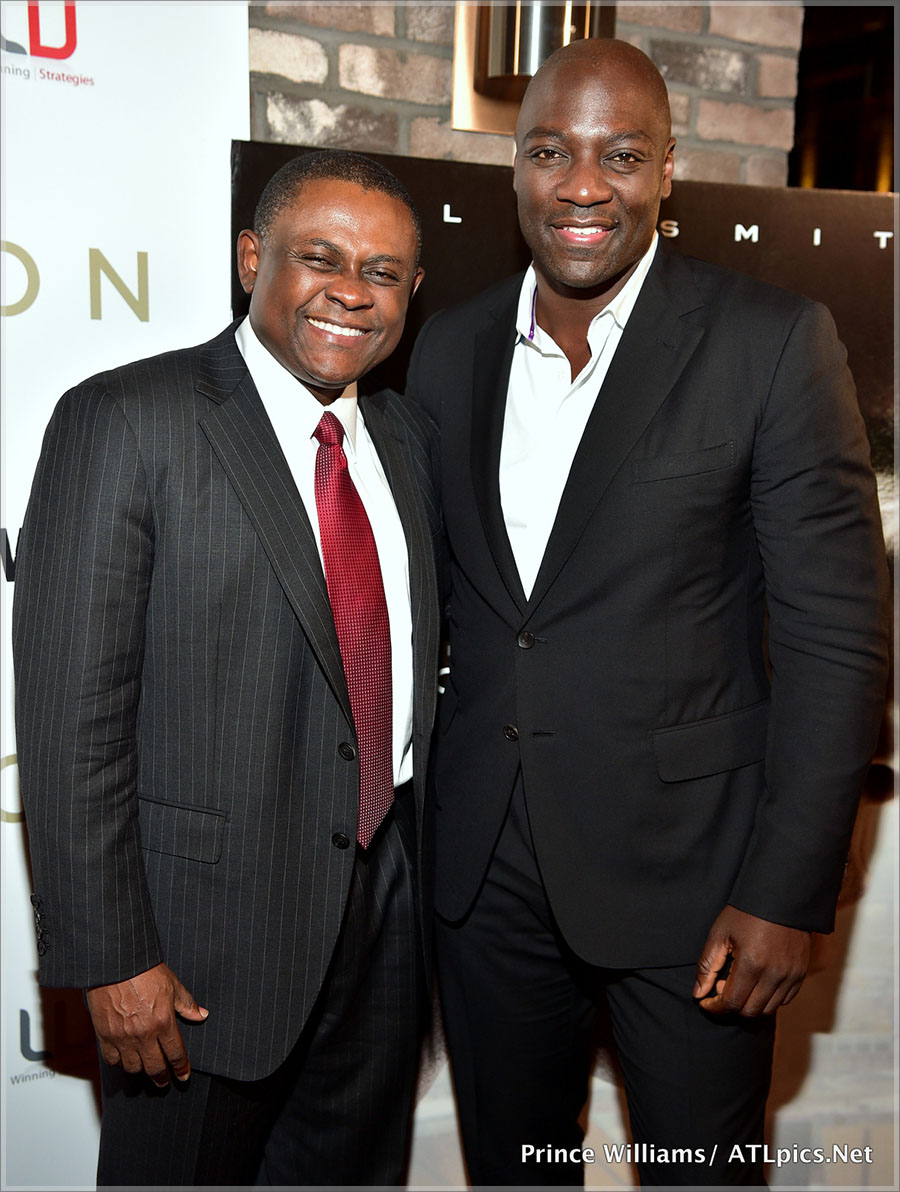 Adewale Akinnuoye-Agbaje and Dr. Bennet Omalu