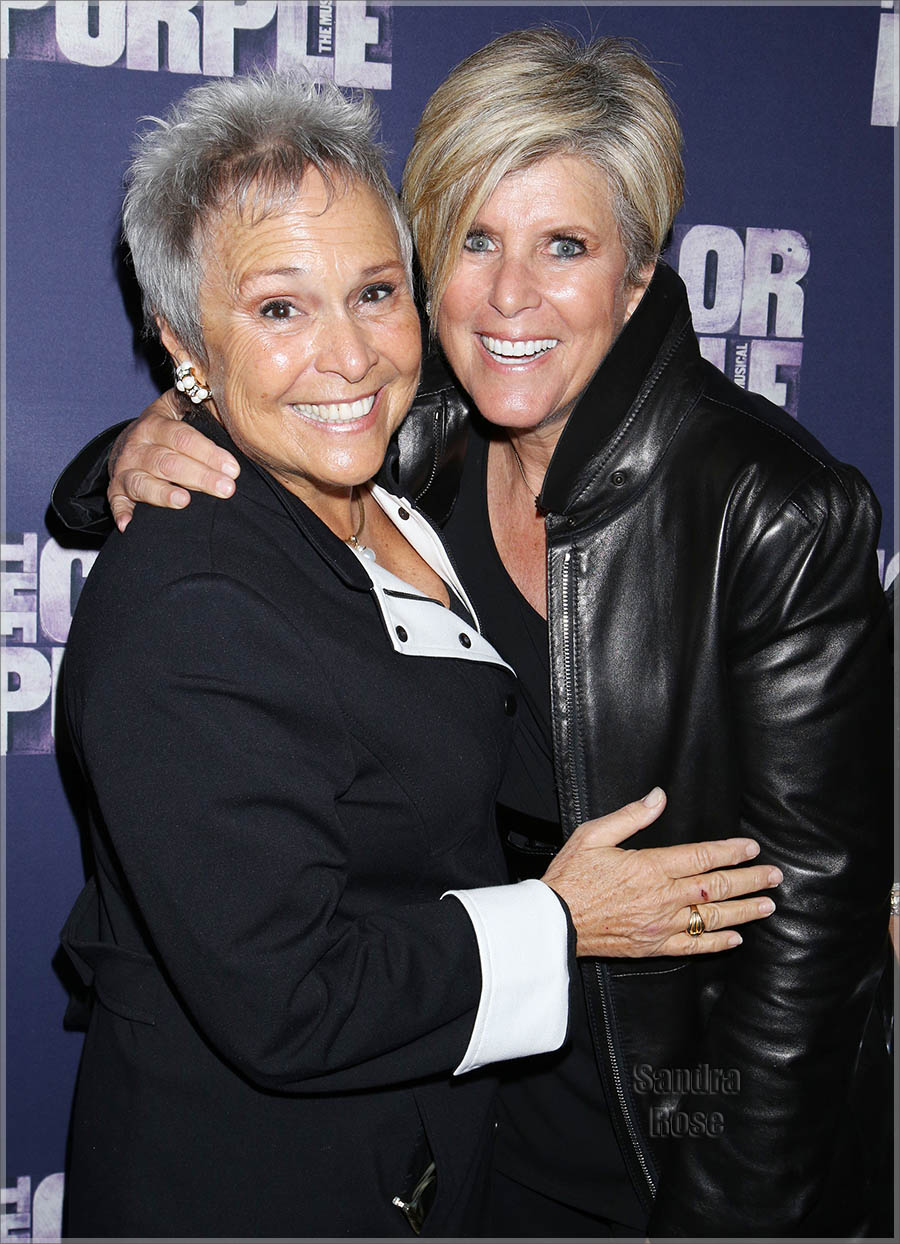 Kathy Travis and Suze Orman