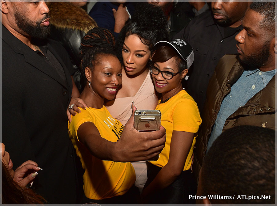 K. Michelle screening party at M Bar
