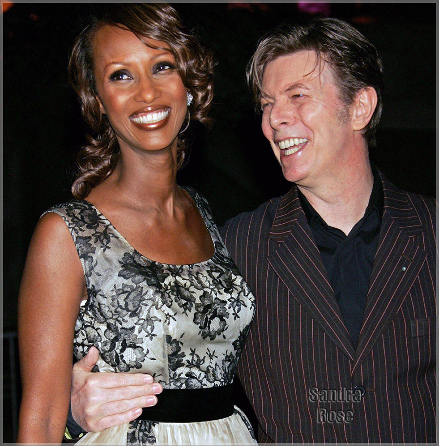 David Bowie and Iman