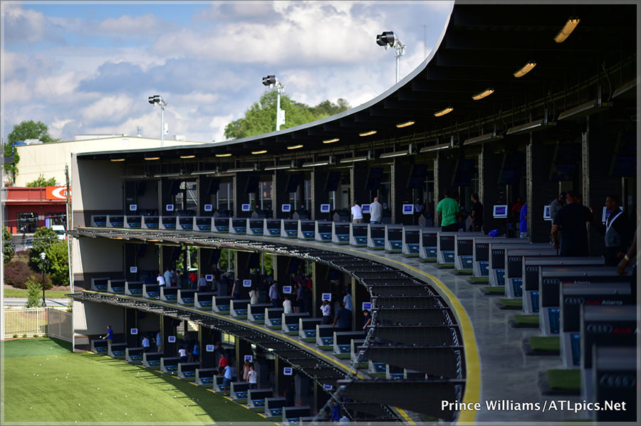 Top Golf facility