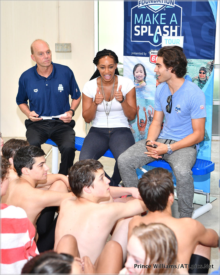 Rowdy Gaines, Keri Hilson, Blake Michael