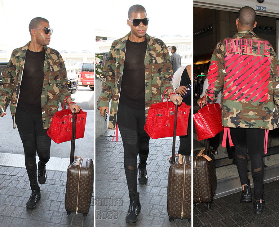 EJ Johnson celebrity style