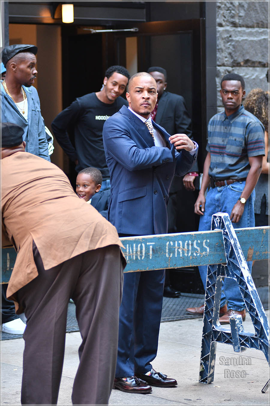 TI on the set of VH1 The Breaks