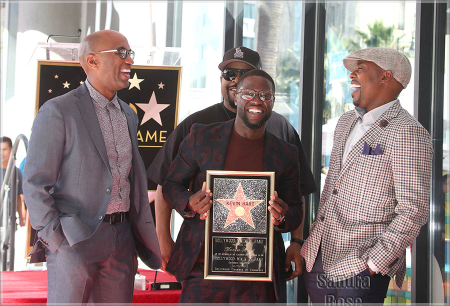Walk of Fame star ceremony for Kevin Hart