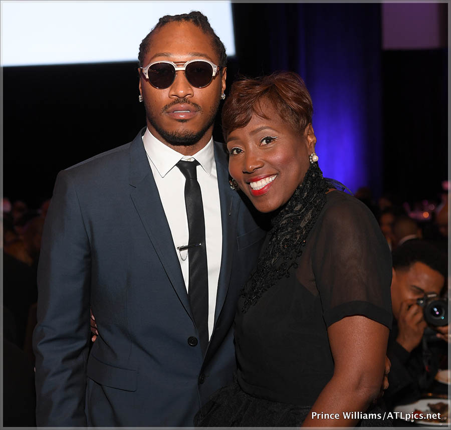 Future and his mother Stephanie Jester