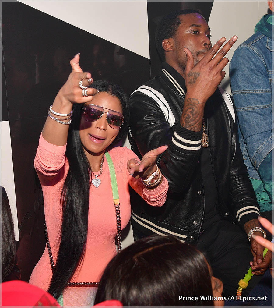 Nicki Minaj & Meek Mill at Gold Room
