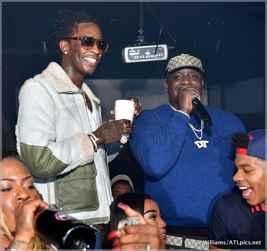 Young Thug & Big Bank Black at Libra Lounge