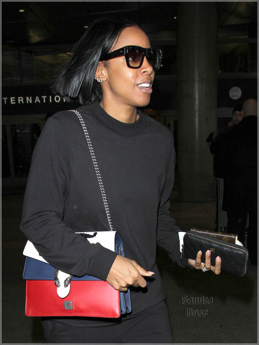 Kelly Rowland at LAX Airport