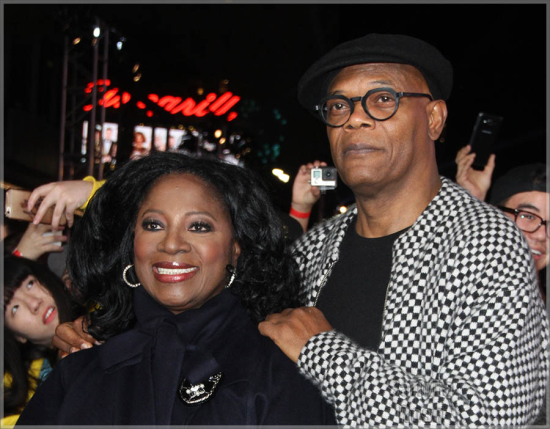 Samuel L. Jackson, wife LaTanya Richardson | Sandra Rose