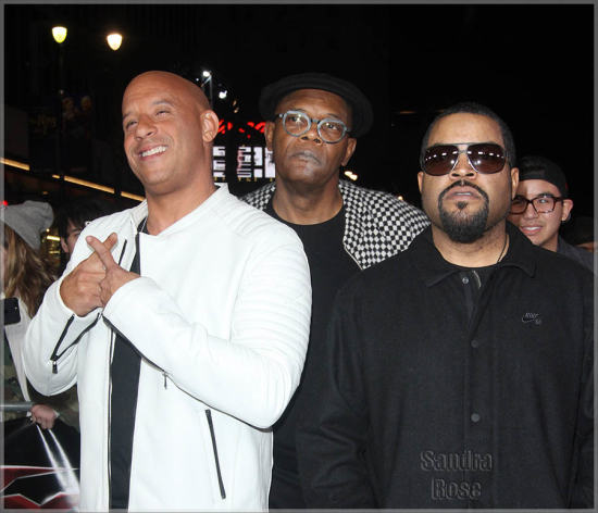 Vin Diesel, Samuel L. Jackson, Ice Cube | Sandra Rose