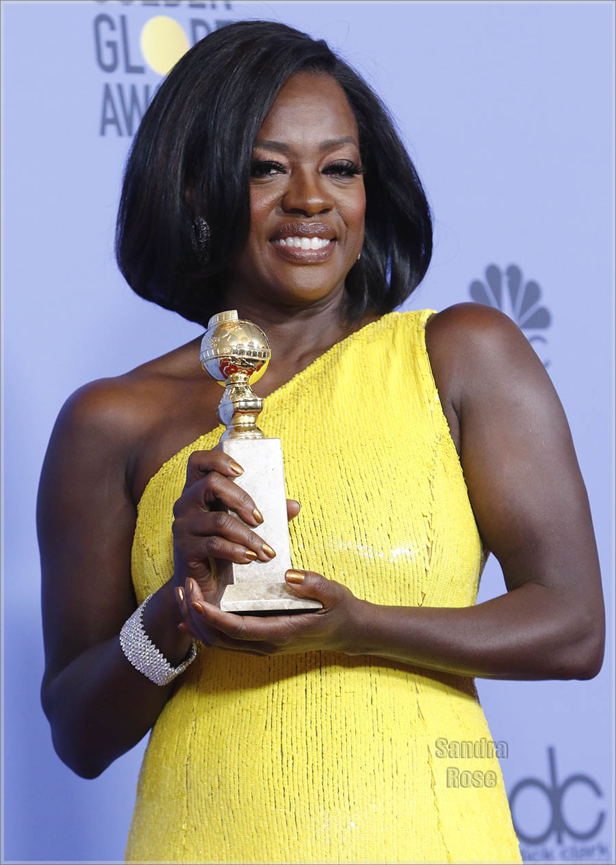 Viola Davis at Golden Globes