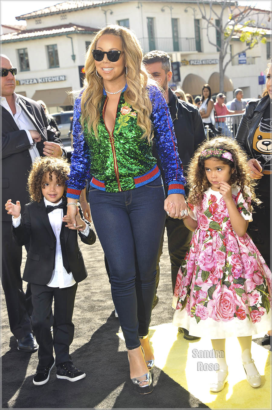 Mariah Carey and twins