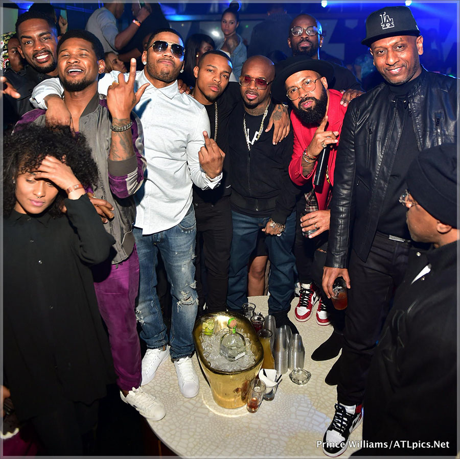 PICS: Stars Party at Gold Room in Atlanta