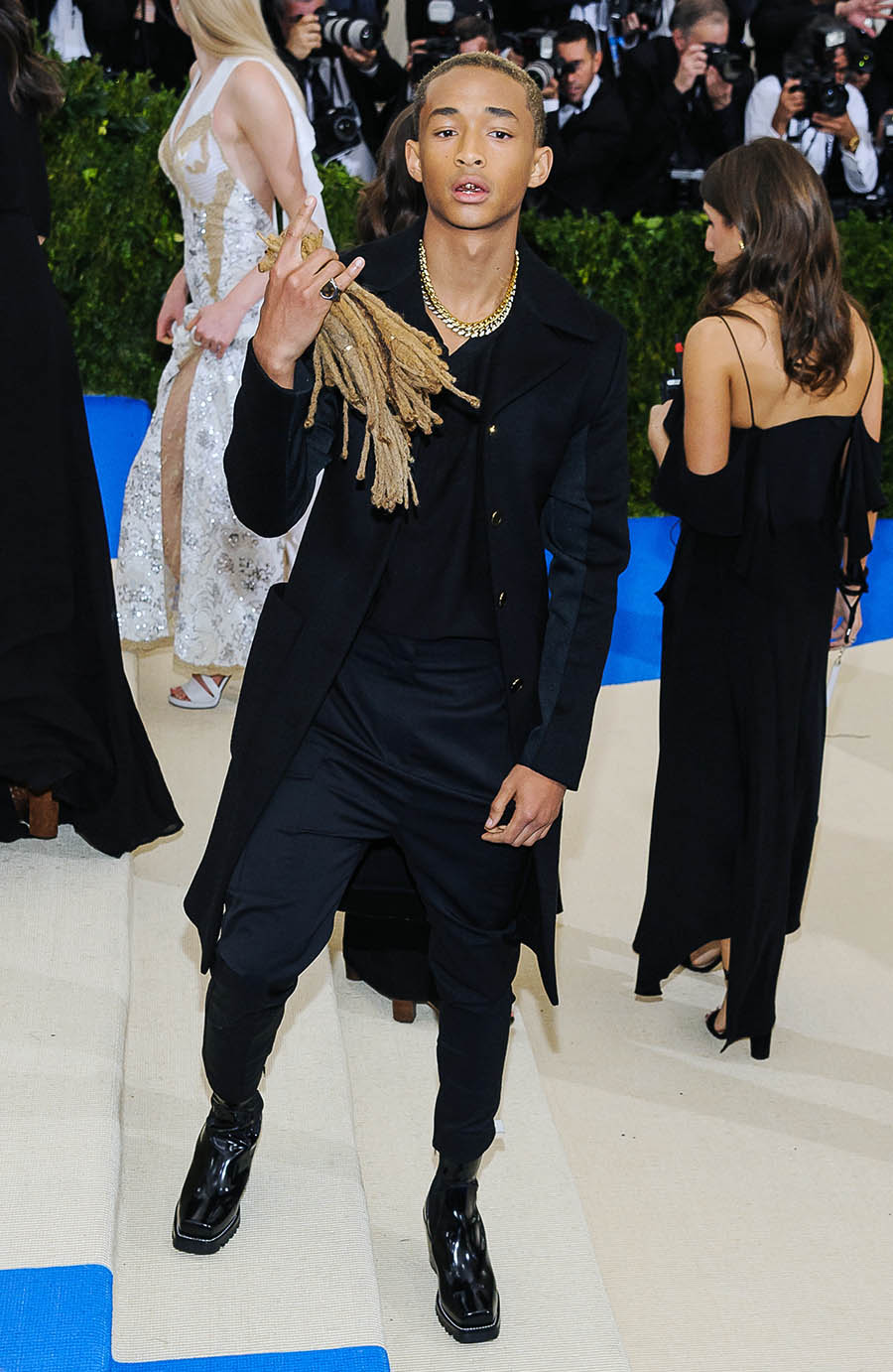 Met Gala 2017: Jaden Smith Carries His Own Dreadlocks