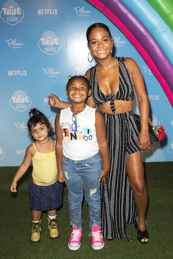 Kelly Rowland and son Titan Jewell Witherspoon attend Sneak Peek of ...