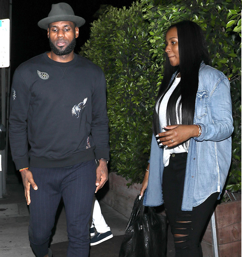 These Pictures Of LeBron James In Sweatpants Will Leave You